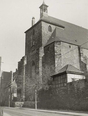 Halle (Saale), Moritzkirche, Ansicht von Südwesten
