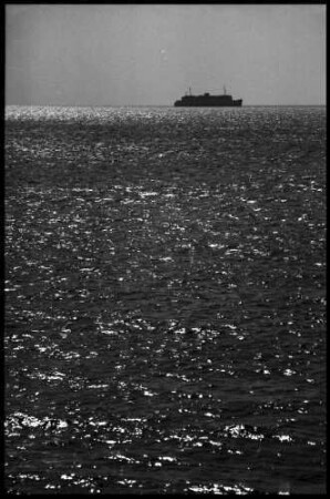 Grossenbrode: Fährschiff, Theodor Heuss, auf See