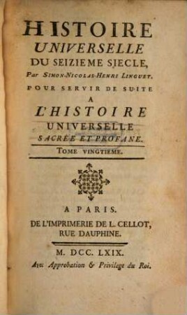 Histoire Universelle Du Seizième Siècle, 2
