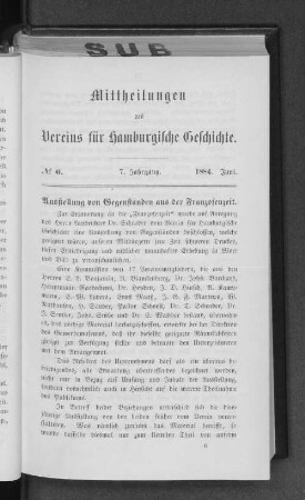 No. 6, 1884. Juni.