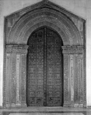 Bronzetür des Westportals