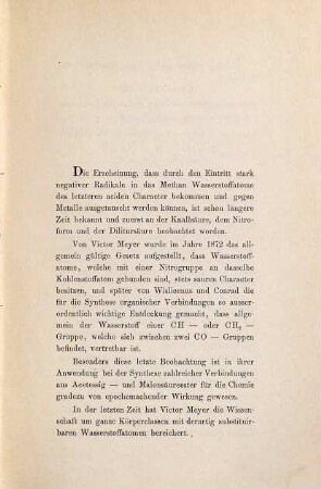 Ueber die Substituirbarkeit des Benzoins und einiger Analogen des Desoxybenzoins und Benzylcyanids : Inaugural-Dissertation ...