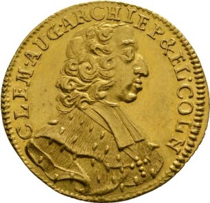 Münze, Dukat, 1744