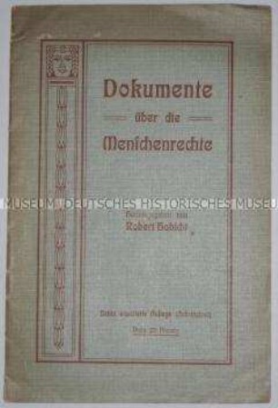 Dokumente über die Menschenrechte