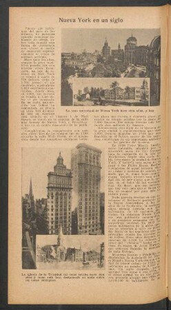 Nueva York en un siglo