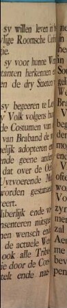 Proces Verbael Ende Resolutie gehouden ende genomen op den 18. December 1792 voor het Volk van Oppuers