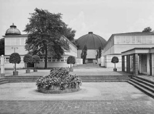 Dresden. II. Internationale Hygieneausstellung 1930/1931. Ausstellungspavillons "Die Deutsche Sozialversicherung" und "Verbände - Körperschaften"
