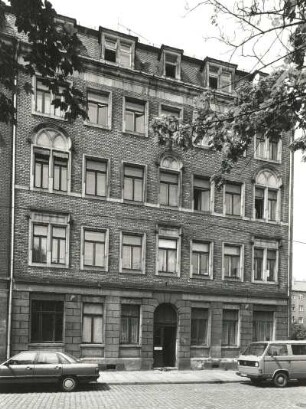 Dresden-Neustadt, Friedensstraße 15. Wohnhaus (um 1900). Straßenansicht