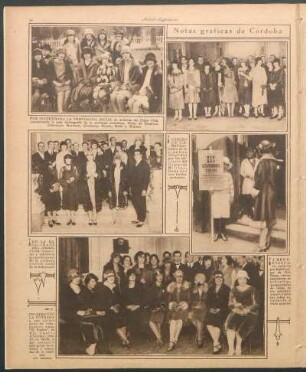 Notas gráficas de Córdoba [Fotografías]