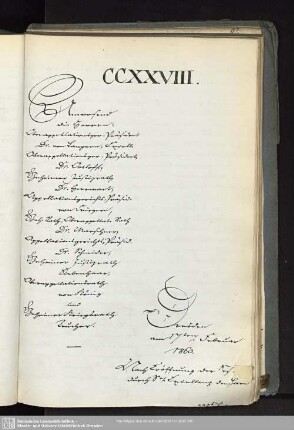 CCXXVIII., 17. Februar 1860