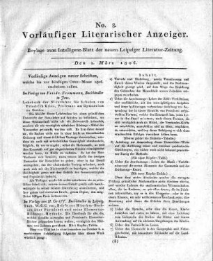 1806-03-01 : 8. Stück