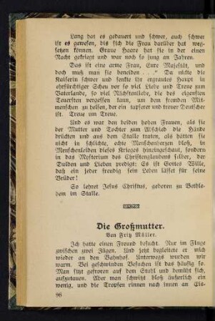 Die Grosmutter