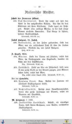 Italienische Meister.