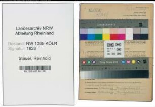 Entnazifizierung Reinhold Steuer , geb. 19.11.1888 (Verlademeister)