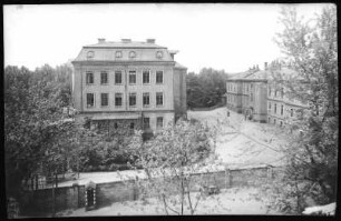 Dresden. Königlich Sächsisches 1. Train-Bataillon Nr. 12 Offizierskasino und Kaserne