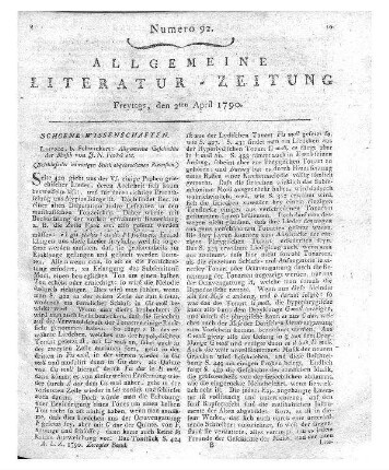Historisch-genealogischer Kalender. Auf das 1790. Berlin: Akad. der Wiss. 1790