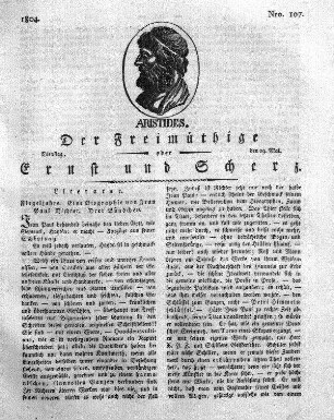 Nro. 107., Dienstag den 29. Mai