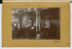 Rathaus, Würzburg: Innenansicht (aus: Skizzen- und Fotoalbum 16)