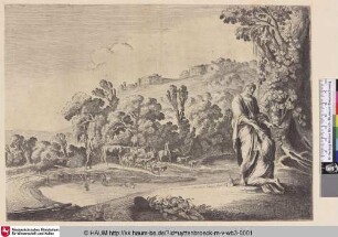 [Samuel salbt Saul zum König von Israel; Samuel anointing Saul as King of Israel]