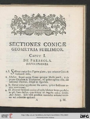 Geometria sublimior