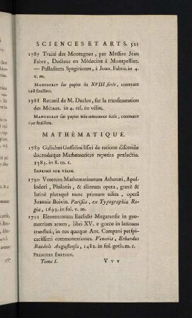 521-535, Mathématique - Astrologie