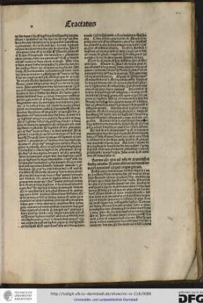 Partes autem temporis ad nunc ut preteritum et futurum ad presens, pqartes autem loci ad eundem terminum copulantur ad quem corporis particule.