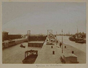 Nord-Ostsee-Kanal - Brunsbüttel, Schleuse