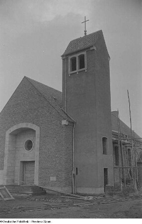 Baustelle einer Kirche