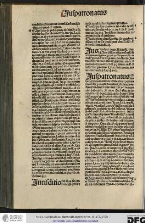 Iuspatronatus est ius honorificum onerosum et utile alicui competens in ecclesia pro eo...