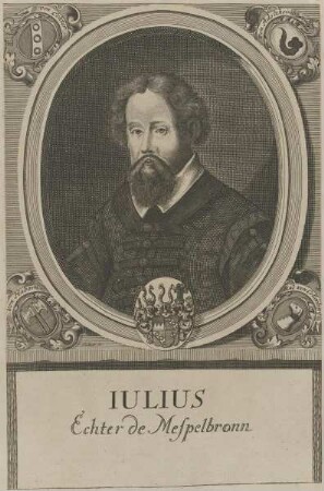Bildnis von Iulius Echter de Mespelbronn