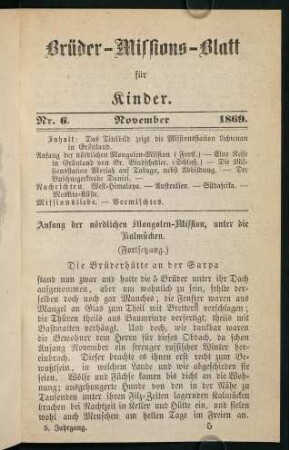 121-144, November 1869 (Nr. 6)