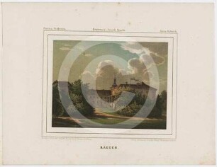 Ansicht von Schloss Rauden
