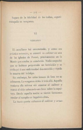 VI - Venganza
