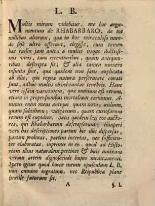 Diss. med. botan. sistens rhabarbarum