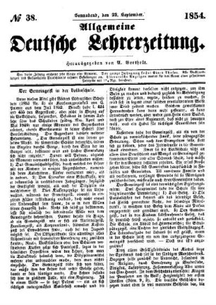 Der Gemeingeist in der Volksschule