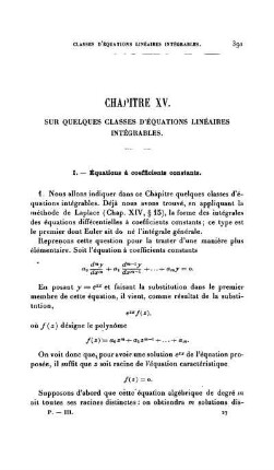 Chapitre XV. - XVII.