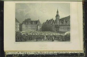 Leipzig. Der Marktplatz