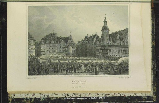 Leipzig. Der Marktplatz
