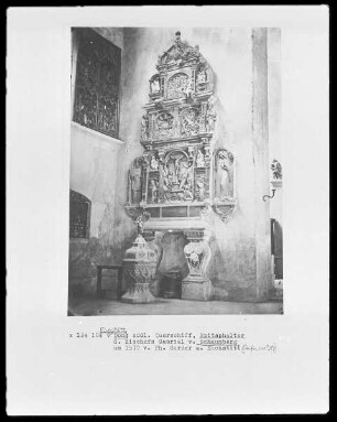 Epitaphaltar für Bischof Martin von Schaumberg