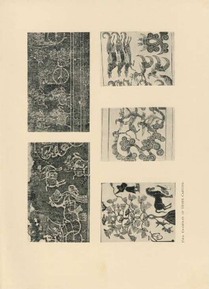 Five examples of stone carving