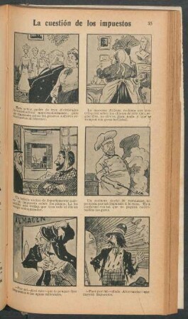 La cuestión de los impuestos - [Cómic]