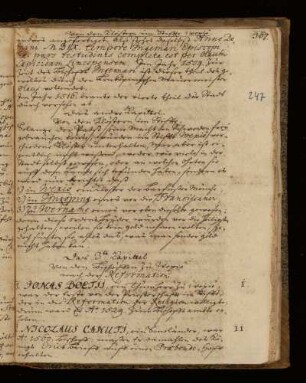 das 3.te Kapittel von den Bischöffen zu Wexiö nach der Reformation