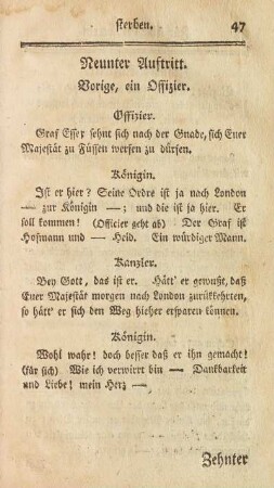 Neunter Auftritt