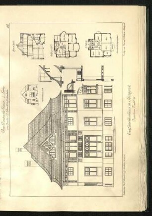 Einfamilienhaus in Stuttgart. Details zu Tafel 21.