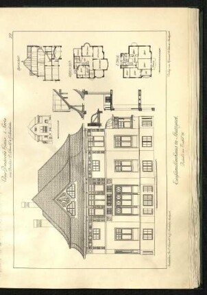 Einfamilienhaus in Stuttgart. Details zu Tafel 21.
