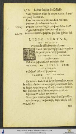 Liber Sextus – Liber Decimus
