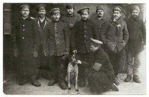 Postkarten aus dem Kriegsgefangenenlager Puchheim: o.Nr.: Gruppenaufnahmen (mehrere Aufnahmen)