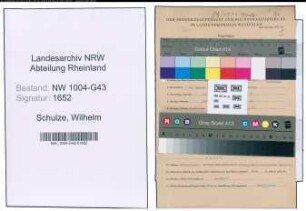Entnazifizierung Wilhelm Schulze , geb. 18.08.1897 (Fahrer)