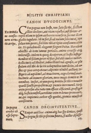 Canon Duodecimus.