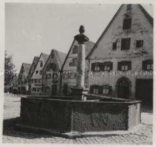 Dinkelsbühl, Nördlinger Straße, Röhrenbrunnen